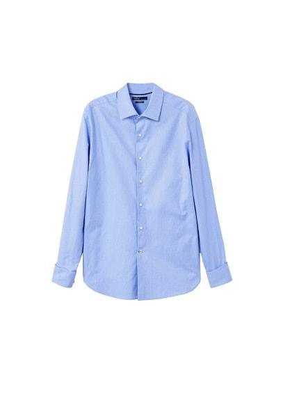 Mango Man Mango Man Regular-fit Tailored Herringbone Shirt