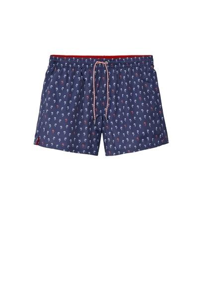 Mango Man Mango Man Palm Trees Print Swimsuit