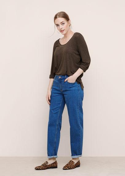 Violeta By Mango Violeta By Mango Metallic Thread T Shirt