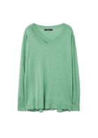 Violeta By Mango Violeta By Mango Front Slit Sweater