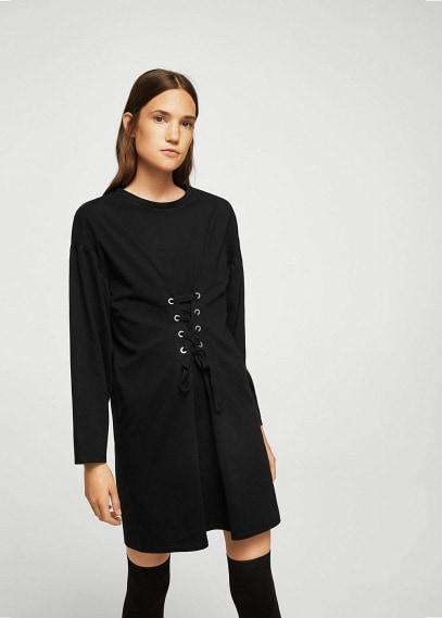 Mango Mango Corset Desing Dress