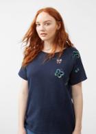 Violeta By Mango Violeta By Mango Sequin Detail Sweatshirt