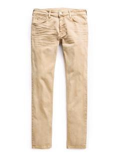 H.e. By Mango Slim-fit Tan Alex Jeans