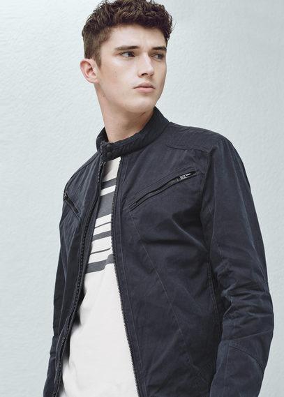 Mango Man Mango Man Appliqu Cotton Jacket