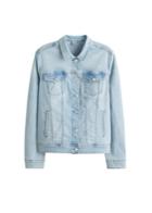 Violeta By Mango Violeta By Mango Vintage Light Wash Denim Jacket