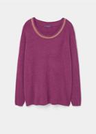Violeta By Mango Violeta By Mango Chain Wool-blend Sweater