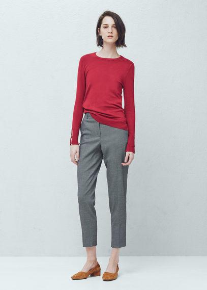 Mango Mango Ribbed Edges Sweater