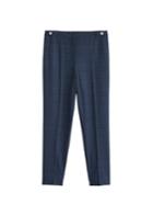 Violeta By Mango Violeta By Mango Check Suit Pants