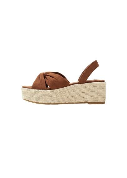 Violeta By Mango Violeta By Mango Wedge Sandals