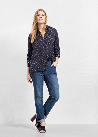 Violeta By Mango Violeta By Mango Lightweight Printed Shirt