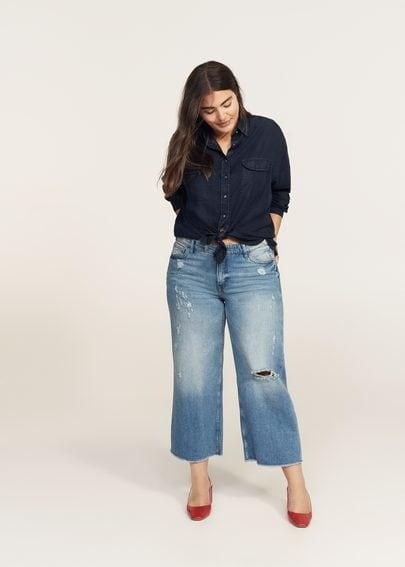 Violeta By Mango Violeta By Mango Chest-pocket Soft Shirt