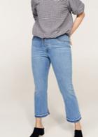 Violeta By Mango Violeta By Mango Side Slit Slim Jeans