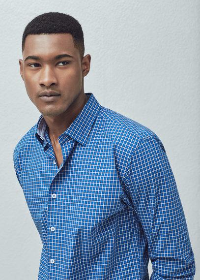Mango Man Mango Man Slim-fit Gingham Check Shirt