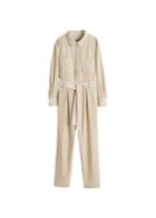 Mango Mango Corduroy Jumpsuit