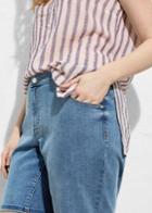 Violeta By Mango Violeta By Mango Medium Denim Shorts
