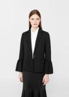 Mango Mango Flared Sleeve Blazer
