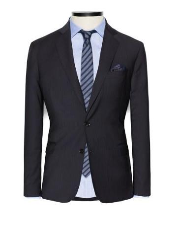 H.e. By Mango Pinstripe Tailored Blazer