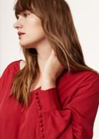 Violeta By Mango Violeta By Mango V-neck Blouse