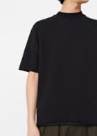 Mango Man Mango Man Neoprene-effect T Shirt