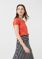 Mango Mango Scoop Back T Shirt