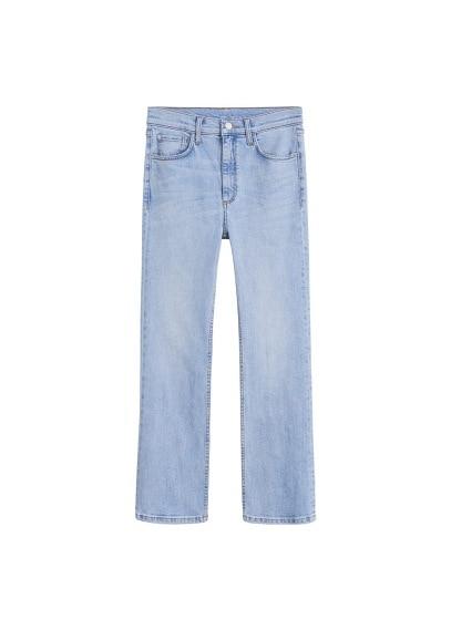 Mango Mango Straight-fit Light Wash Jeans