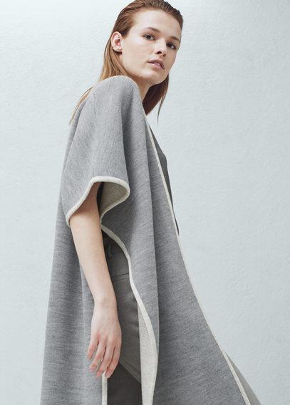 Mango Mango Contrast Trims Cape