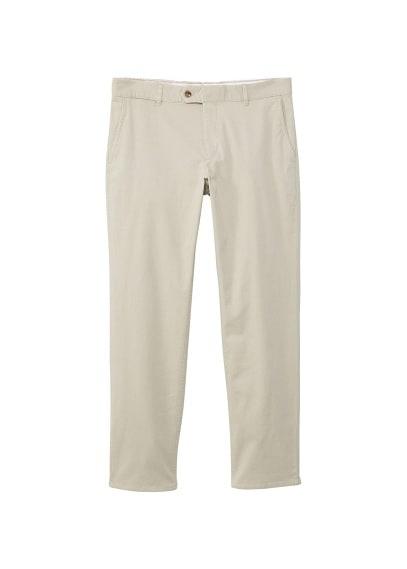Mango Man Mango Man Regular-fit Textured Cotton Chinos