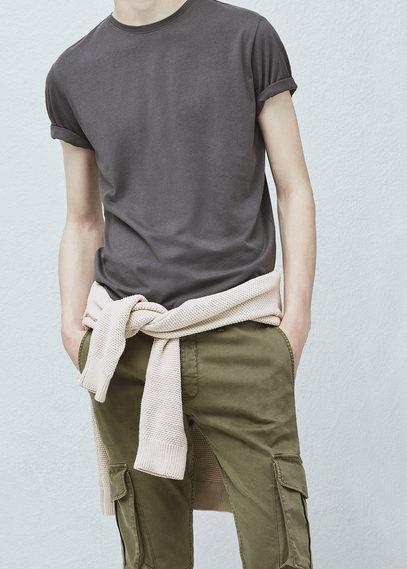 Mango Man Mango Man Essential Cotton-blend T Shirt