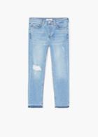 Mango Mango Relax Cropped Retro Jeans