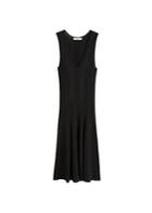 Violeta By Mango Violeta By Mango Contrast-bodice Jersey Dress