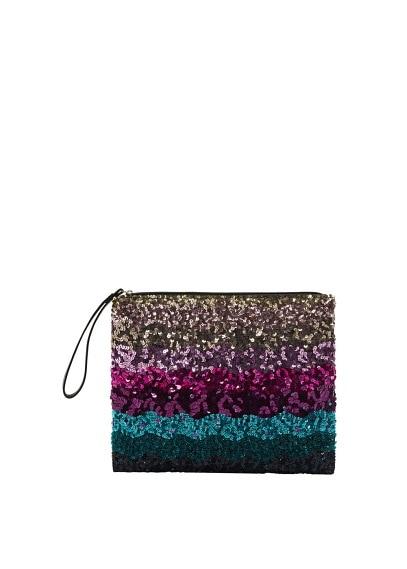 Violeta By Mango Violeta By Mango Sequin Clutch