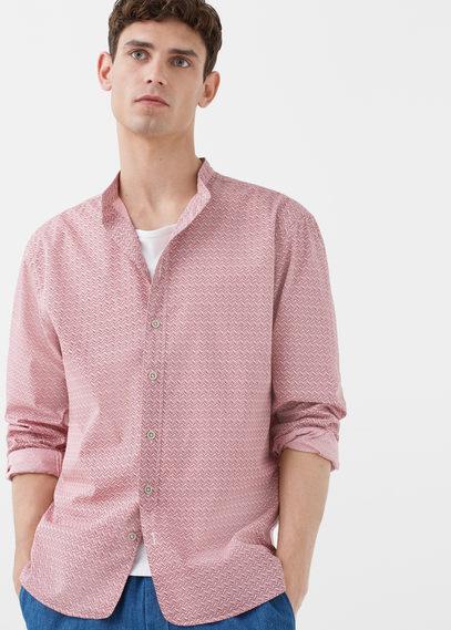 Mango Man Mango Man Regular-fit Printed Cotton Shirt