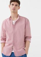 Mango Man Mango Man Regular-fit Printed Cotton Shirt