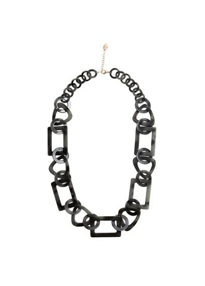 Violeta By Mango Violeta By Mango Resin Link Necklace