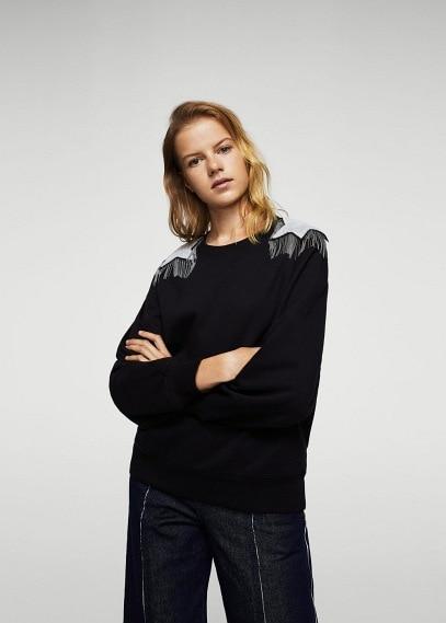 Mango Mango Fantasy Shoulder Sweatshirt