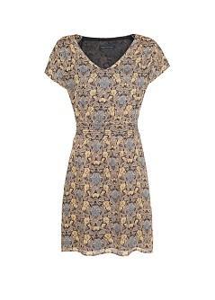 Mango Floral Wool-blend Dress
