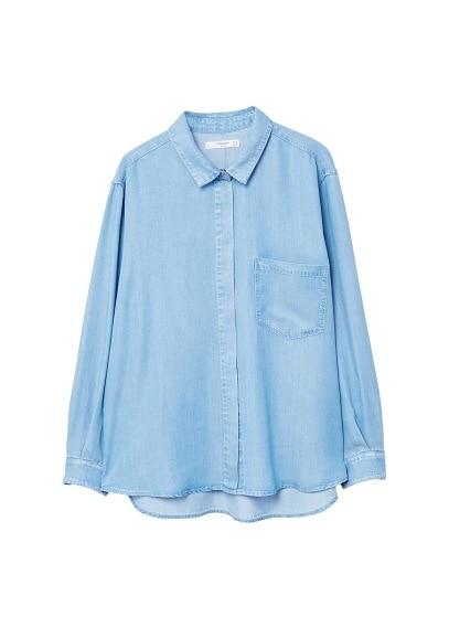 Mango Mango Denim Blouse