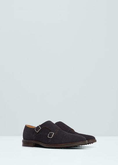 Mango Man Mango Man Leather Monk-strap Shoes