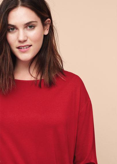 Violeta By Mango Violeta By Mango Knot Detail T Shirt