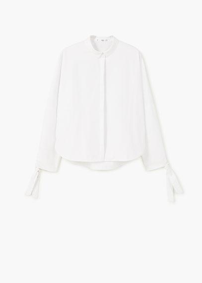 Mango Mango Bows Poplin Shirt