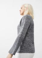 Violeta By Mango Violeta By Mango Flared Sleeve Cotton-blend Jumper