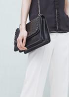 Mango Mango Croc-effect Cross Body Bag