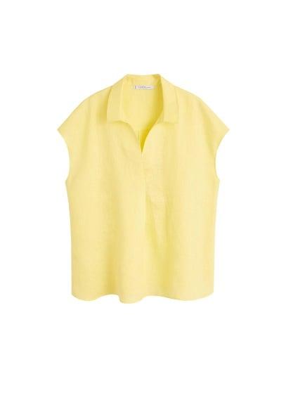 Violeta By Mango Violeta By Mango Linen Blouse