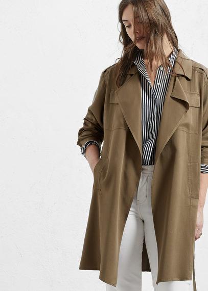 Violeta By Mango Violeta By Mango Soft Trench