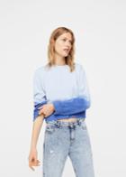 Mango Mango Ripped Tie-dye Sweatshirt