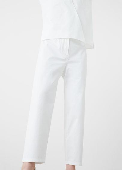 Mango Mango Premium - Poplin Trousers