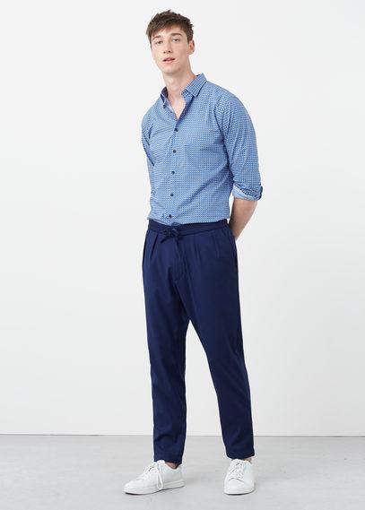 Mango Man Mango Man Pleated Jogging Trousers