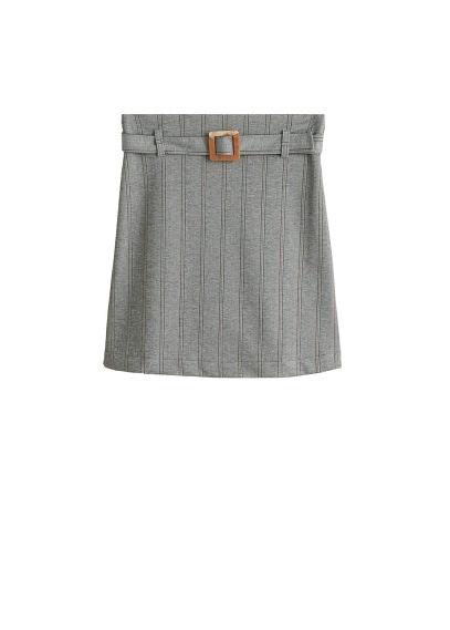 Mango Mango Short Belt Skirt