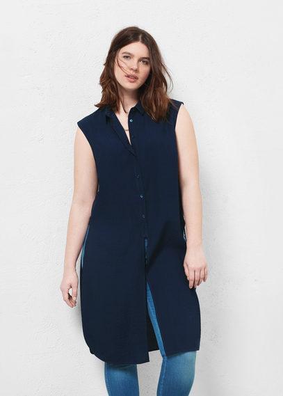 Violeta By Mango Violeta By Mango Long Blouse