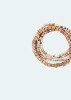Mango Man Mango Man Pack Wooden Beaded Bracelets